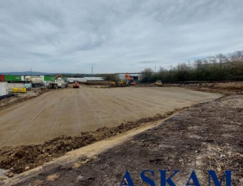 Last week, we completed the first phase of soil stabilisation at our project in Blackburn.